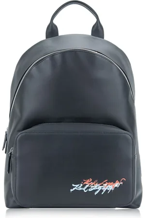 Karl Lagerfeld Femme, Sacs, Noir, Taille: ONE Size Sac à dos à fermeture éclair