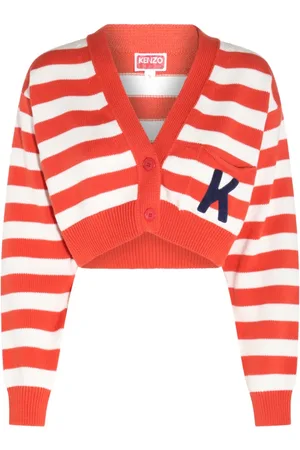 Kenzo Femme, Pulls, Rouge, Taille: 42 FR Maglie Rouge Moyen Cardigan