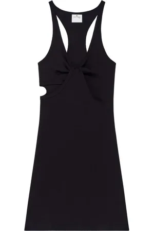 Courrèges Femme, Robes, Noir, Taille: 38 FR Robe Élégante Nero pour Femmes