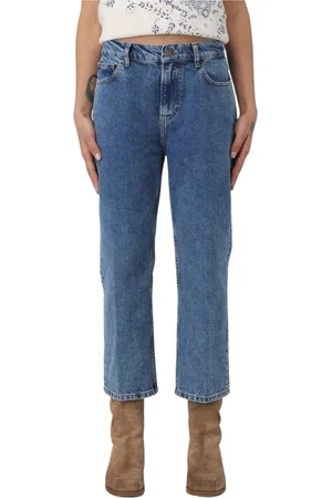 Serafini Femme, Jeans, Bleu, Taille: 36 FR Jeans Cropped
