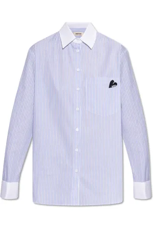 Zadig & Voltaire Femme, Blouses et Chemises, Bleu, Taille: 42 FR Chemise Morning