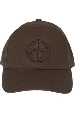 Stone Island Homme, Accessoires, Brun, Taille: ONE Size Casquette de baseball classique