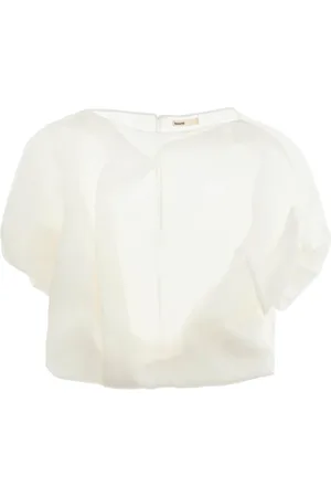 Khaite Femme, Blouses et Chemises, Blanc, Taille: 38 FR Niles Top