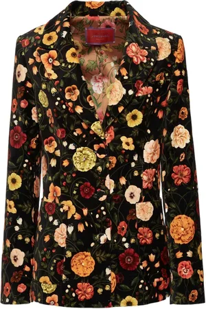 La DoubleJ Femme, Vestes, Multicolore, Taille: 40 FR Blazer en Velours Style 24/7