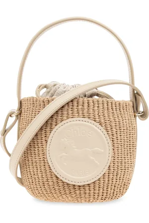Chloé Femme, Sacs, , Taille: ONE Size Médaille de cheval Mini seau sac bandoulière