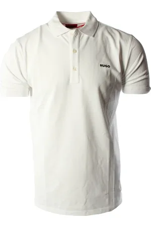HUGO BOSS Homme, Tops, Blanc, Taille: S Polo Slim Fit