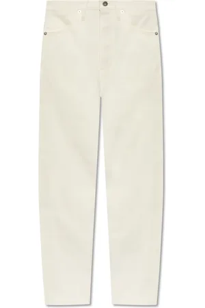 Jil Sander Femme, Jeans, Blanc, Taille: W28 Jean taille haute