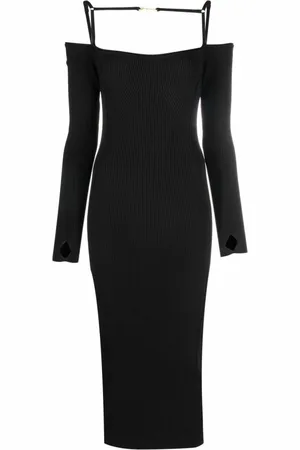 Jacquemus Femme, Robes, Noir, Taille: 40 FR Robe d`été chic