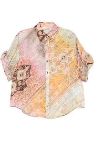 ZIMMERMANN Femme, Blouses et Chemises, Multicolore, Taille: 36 FR Chemises Élégantes Multicolores