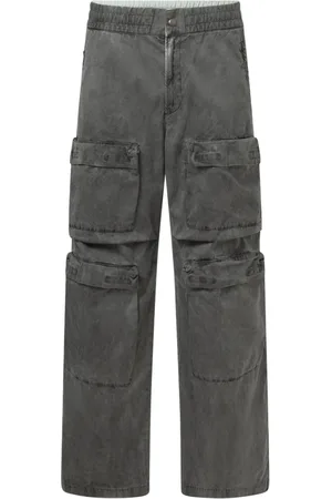 Diesel Homme, Jeans, Gris, Taille: 2XL Pantalon Cargo au Design Contemporain