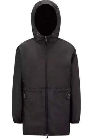 Moncler Femme, Manteaux, Noir, Taille: 42 FR Veste Noire à Capuche Wete