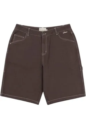 DIME Homme, Shorts, Brun, Taille: W32 Shorts en Denim Classiques en Marron