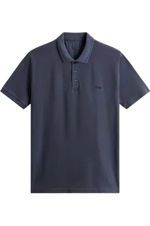 Woolrich Homme, Tops, Bleu, Taille: XL Polo Mackinak en Piqué de Coton