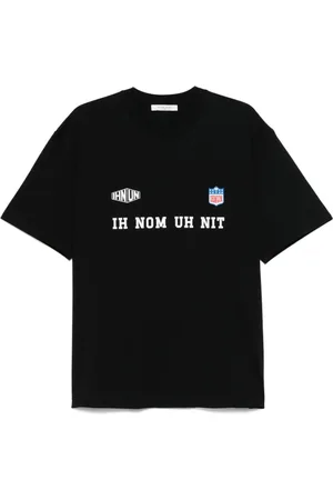 Ih Nom Uh Nit Homme, Tops, Noir, Taille: L T-shirt col rond noir