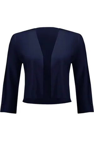 Joseph Ribkoff Femme, Vestes, Bleu, Taille: 42 FR Cache-cœur