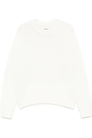 Khaite Femme, Pulls, Blanc, Taille: 38 FR Pull ras du cou à manches raglan