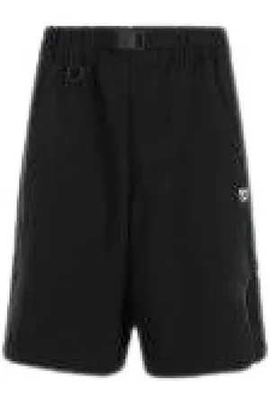 Y-3 Homme, Shorts, Noir, Taille: L Shorts en denim décontracté