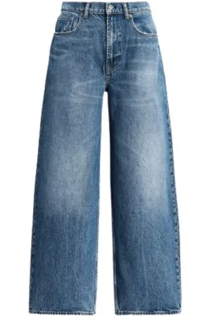 Ralph Lauren Femme, Jeans, Bleu, Taille: W29 Jean large à coupe décontractée