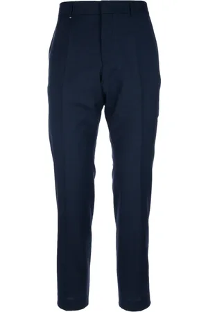 HUGO BOSS Homme, Pantalons, Bleu, Taille: S Pantalon Élégant