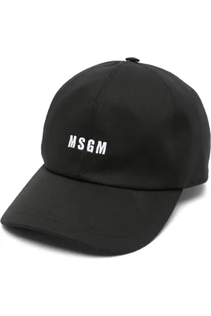 Msgm Homme, Accessoires, Noir, Taille: ONE Size Chapeaux et casquettes noirs pour hommes