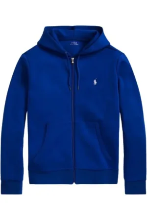Ralph Lauren Homme, Sweatshirts et sweats à capuche, Bleu, Taille: L Sweat à capuche zippé
