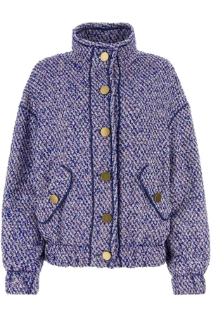 Serafini Femme, Vestes, Multicolore, Taille: 36 FR Veste Oversize en Coton