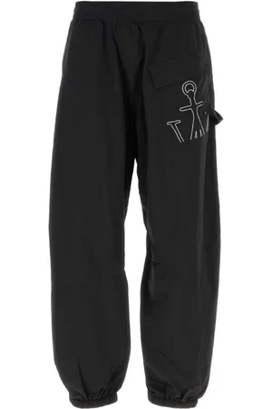 J.W.Anderson Homme, Pantalons, Noir, Taille: S Joggers Noirs en Nylon