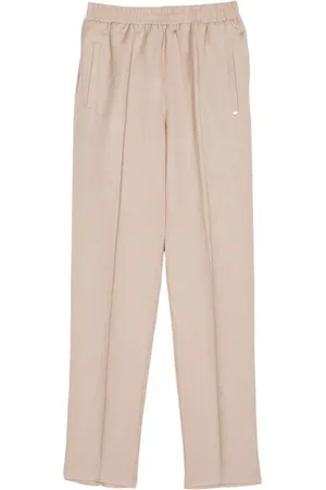 Twin-Set Femme, Pantalons, Rose, Taille: 36 FR Pantalon Élastique Poudre