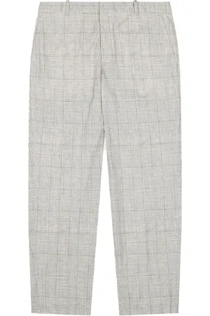 Circolo Homme, Pantalons, Gris, Taille: 2XL Pantalon à carreaux Prince de Galles