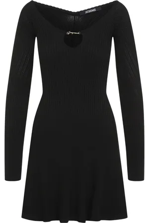 Jacquemus Femme, Robes, Noir, Taille: 36 FR Élégante Mini-Robe