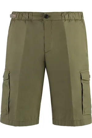 Paul & Shark Homme, Shorts, Vert, Taille: L Bermuda en coton avec poches