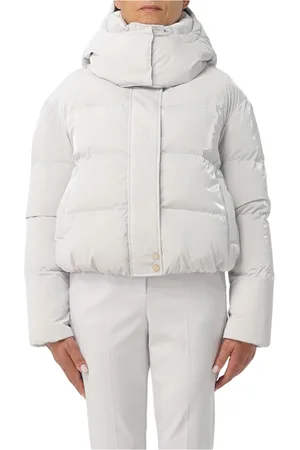 Patrizia Pepe Femme, Vestes, Blanc, Taille: 38 FR Doudoune Piumini