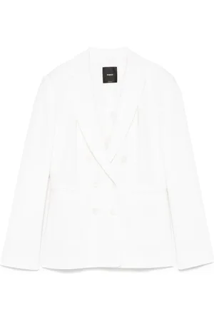 Pinko Femme, Vestes, Blanc, Taille: 38 FR Blazer Blanc