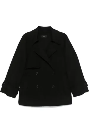Joseph Femme, Vestes, Noir, Taille: 40 FR Manteau Marne