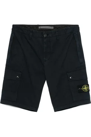 Stone Island Homme, Shorts, Bleu, Taille: W29 Short Stretch en Sergé de Coton