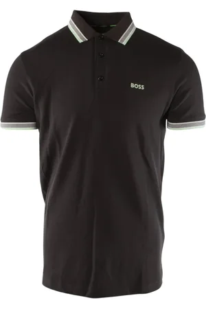 HUGO BOSS Homme, Tops, Gris, Taille: S Polo Gris Coupe Standard