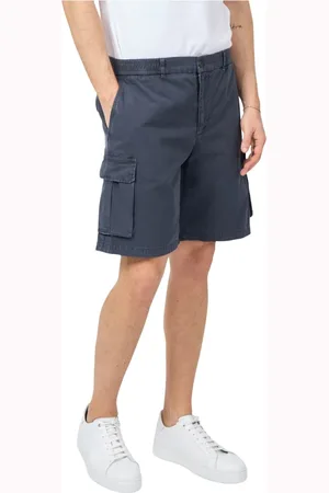 ECOALF Homme, Shorts, Bleu, Taille: W38 Shorts Cargo Bleus