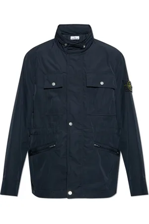 Stone Island Homme, Vestes, Bleu, Taille: L Micro Twill Jacket