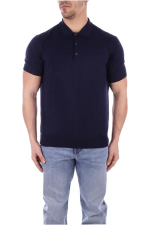 K-Way Homme, Tops, Bleu, Taille: XL Polo en maille de coton Pleyne