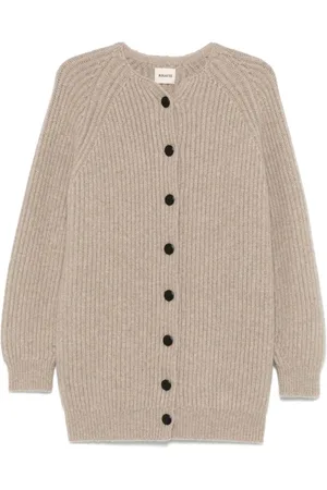 Khaite Femme, Pulls, , Taille: 36 FR Sepia Jina Cardigan