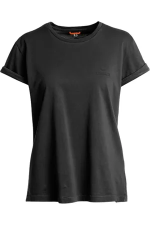 Parajumpers Femme, Tops, Noir, Taille: 36 FR T-shirt en jersey à poche