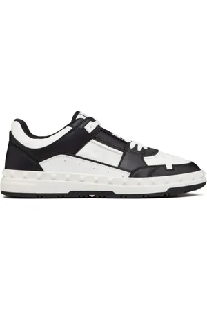 VALENTINO GARAVANI Homme, Chaussures, Noir, Taille: 45 EU Baskets Noires avec Détails Rockstud