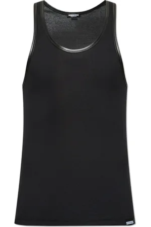 Dsquared2 Homme, Tops, Noir, Taille: L Débardeur