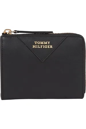Tommy Hilfiger Femme, Accessoires, Noir, Taille: ONE Size Portefeuilles Crest Med