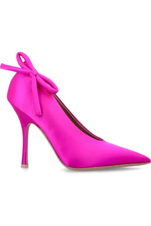 VALENTINO GARAVANI Femme, Chaussures, Rose, Taille: 36 EU Escarpins en satin avec détail