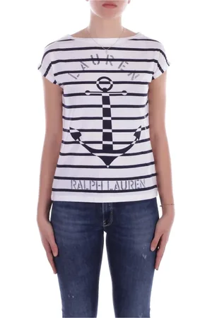Ralph Lauren Femme, Tops, Blanc, Taille: 38 FR T-shirts et Polos Blancs