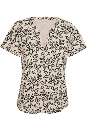 Part Two Femme, Tops, Multicolore, Taille: 40 FR Craft Leaf T-Shirt