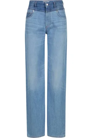 Iceberg Femme, Jeans, Bleu, Taille: W26 Pantalon Large 5 Poches