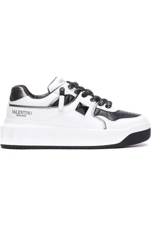 VALENTINO GARAVANI Homme, Chaussures, Noir, Taille: 42 EU Baskets Élégantes pour Tenues Tendance