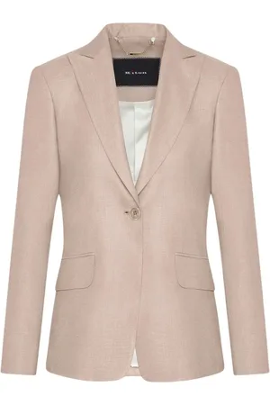 Kiton Femme, Vestes, Rose, Taille: 38 FR Veste Beige en Mélange de Soie